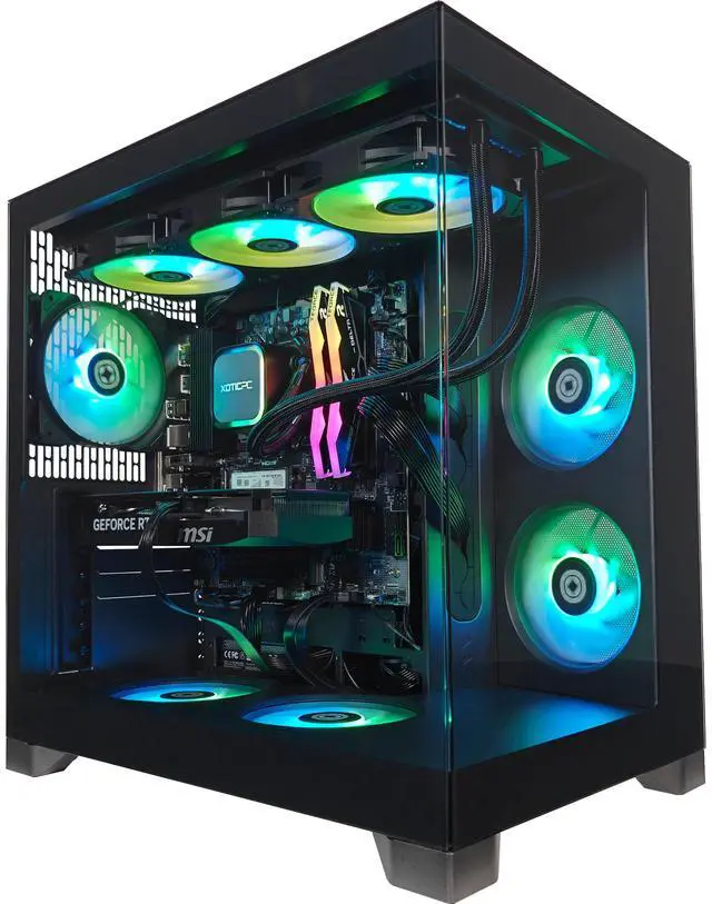 Alt view image 6 of 6 - XOTIC PC Pop Vision Advanced Gaming PC, AMD Ryzen 5 9600X, NVIDIA GeForce RTX 5060 Ti, 32GB RAM, 1TB SSD