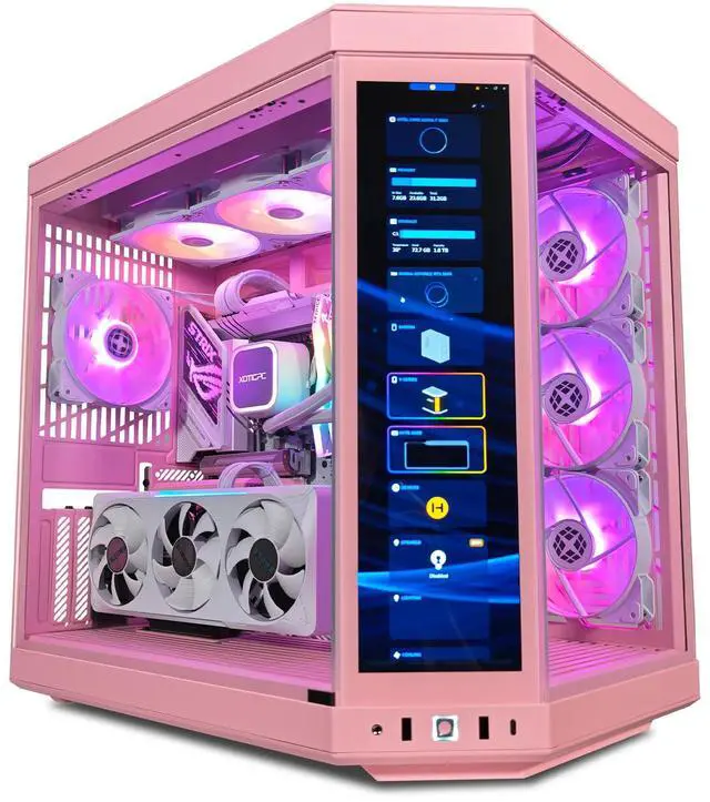 Main image of XOTIC PC Y70 Strawberry Milk Gaming PC, NVIDIA GeForce RTX 5070, Core Ultra 7 265K, 32GB DDR5, 2TB SSD