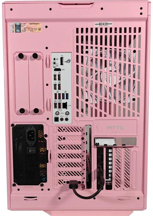 Alt view image 4 of 7 - XOTIC PC Y70 Strawberry Milk Gaming PC, NVIDIA GeForce RTX 5070, Core Ultra 7 265K, 32GB DDR5, 2TB SSD