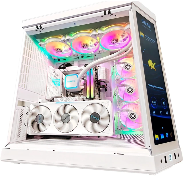 Alt view image 4 of 6 - XOTIC PC Y70 Ghost Gaming PC, RTX 5070, Ryzen 7 9800X3D, 32GB DDR5, 2TB NVMe SSD