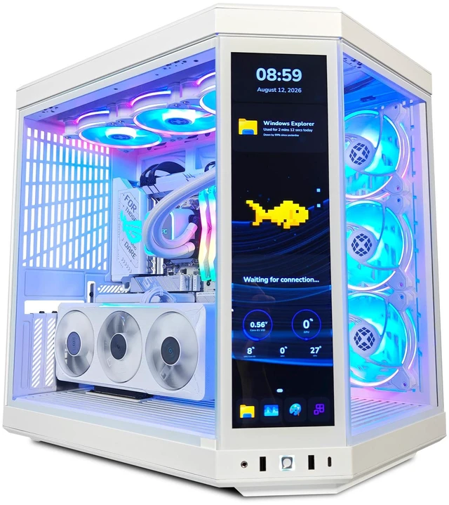 Main image of XOTIC PC Y70 Ghost Gaming PC, RTX 5070, Ryzen 7 9800X3D, 32GB DDR5, 2TB NVMe SSD