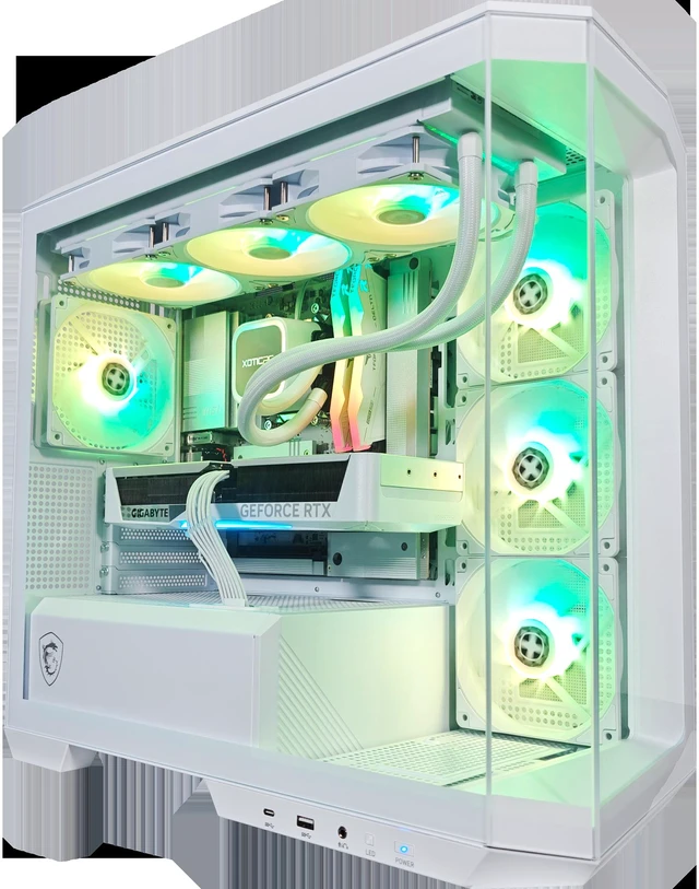 Alt view image 7 of 7 - XOTIC PC Project Zero Pano Ghost Extreme 3D Gaming PC, AMD Ryzen 7 9800X3D, NVIDIA GeForce RTX 5070, 32GB DDR5, 2TB SSD