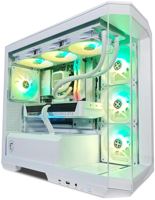 Main image of XOTIC PC Project Zero Pano Ghost Extreme 3D Gaming PC, AMD Ryzen 7 9800X3D, NVIDIA GeForce RTX 5070, 32GB DDR5, 2TB SSD