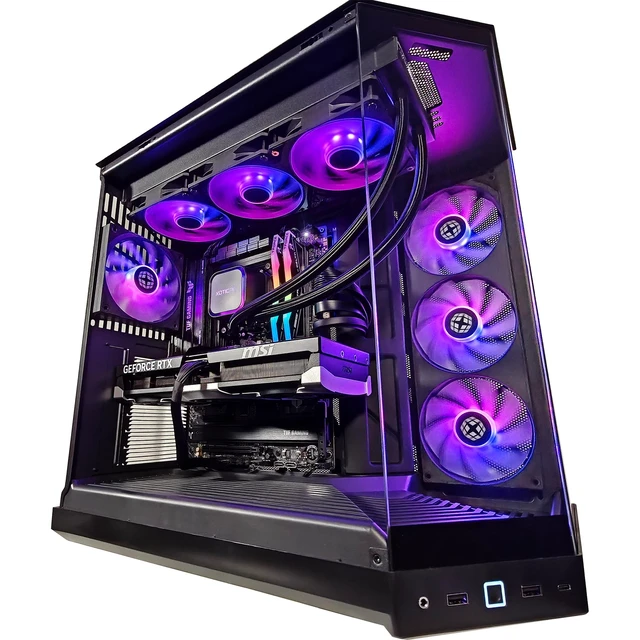 Alt view image 5 of 7 - XOTIC PC Y50 Extreme Gaming PC, NVIDIA GeForce RTX 5070 Ti, Intel Core Ultra 7 270K Plus, 32GB DDR5, 2TB SSD