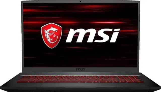 Alt view image 2 of 9 - MSI GF Series GF75 THIN 10SDR-455 17.3" 144 Hz IPS Intel Core i5 10th Gen 10300H (2.50 GHz) NVIDIA GeForce GTX 1660 Ti 8GB Memory 1TB HDD Windows 10 Home 64-bit Gaming Laptop