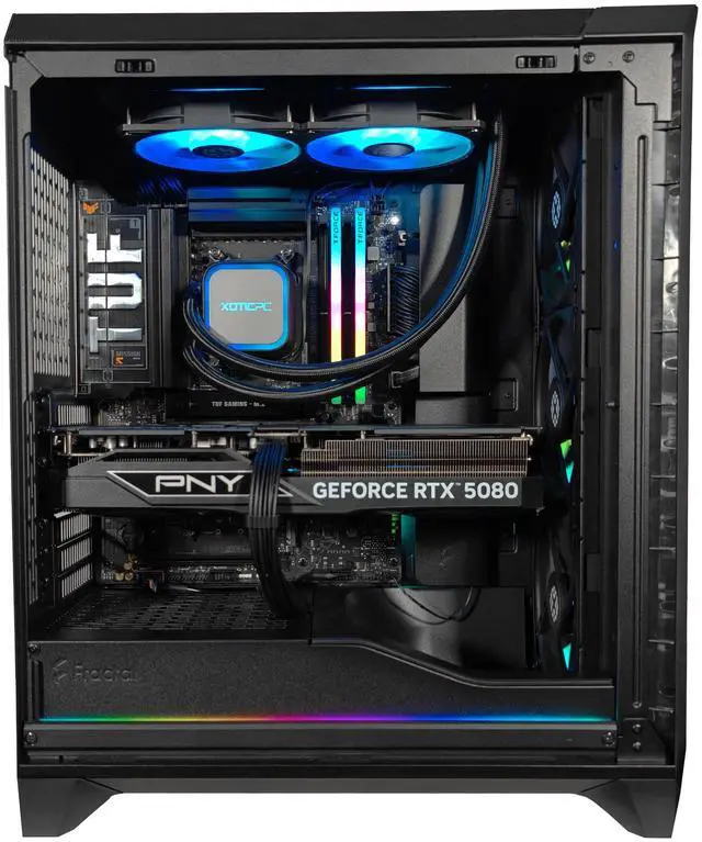 Alt view image 2 of 7 - XPC Meshify 3 Ultimate Gaming Desktop, AMD Ryzen 7 9800X3D 4.7GHz (5.2GHz Turbo Boost), RTX 5080 16GB, 2TB NVMe SSD, 32GB DDR5 RAM, 850W Gold PSU, Win 11