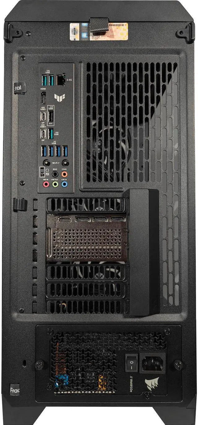 Alt view image 4 of 7 - XPC Meshify 3 Ultimate Gaming Desktop, AMD Ryzen 7 9800X3D 4.7GHz (5.2GHz Turbo Boost), RTX 5080 16GB, 2TB NVMe SSD, 32GB DDR5 RAM, 850W Gold PSU, Win 11