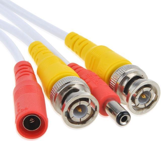 Alt view image 3 of 3 - ABLEGRID White 150ft BNC Extension Cable for Swann ADS-180 HD Security Surveillance Camera