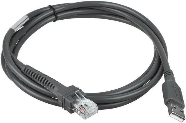 Alt view image 3 of 4 - ABLEGRID 6.6ft USB Cable Cord Wire For Motorola Symbol Barcode Scanner DS6878-SR STB4278