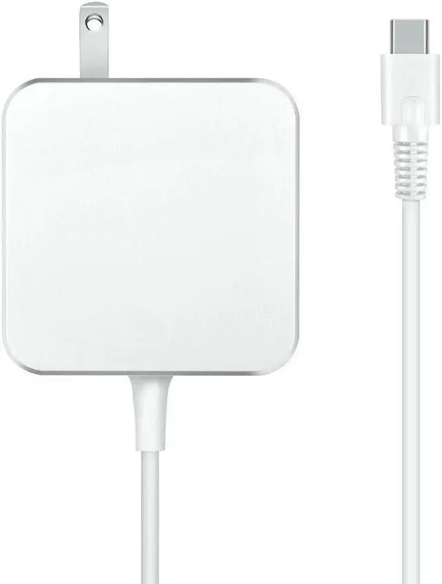 Alt view image 3 of 4 - ABLEGRID White 45W USB-C Power Adapter Charger For Dell Latitude 11-5179 11-5175 Laptop Mains
