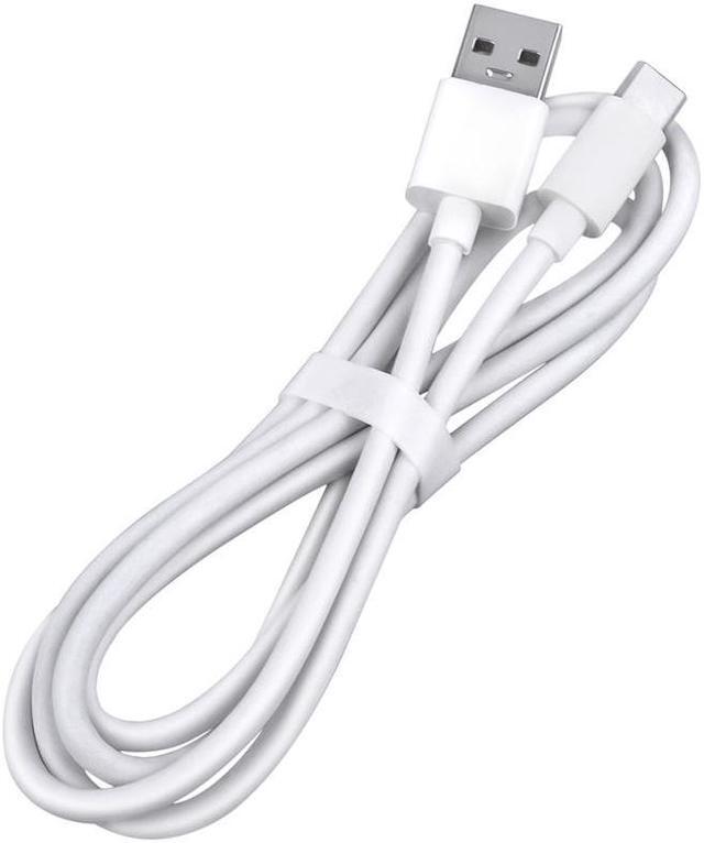 Alt view image 2 of 3 - ABLEGRID 3.3ft White 5A Fast USB-C Type-C Charger Charging Cable Cord for CRICKET ZTE GRAND X 3 X3 Z959 ZTE Z988 Power Data Sync Cable Lead