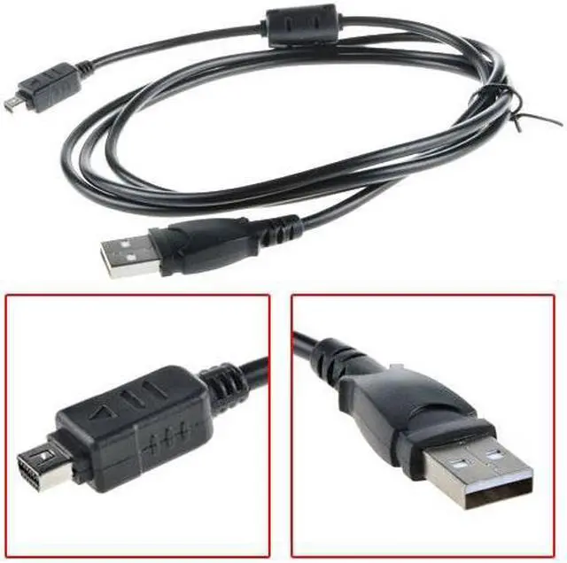 Alt view image 2 of 3 - ABLEGRID USB Battery Charger Data SYNC Cable Cord For Olympus SZ-12 SZ-14 SZ-17 Camera