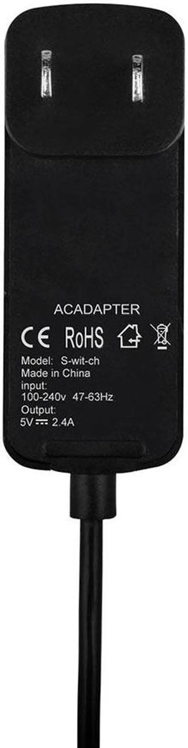 Alt view image 2 of 3 - ABLEGRID 5V 2.4A Type-C USB-C AC Adapter Charger Cable for LG XBOOM Go PK5 Portable Speaker Power Cord PSU