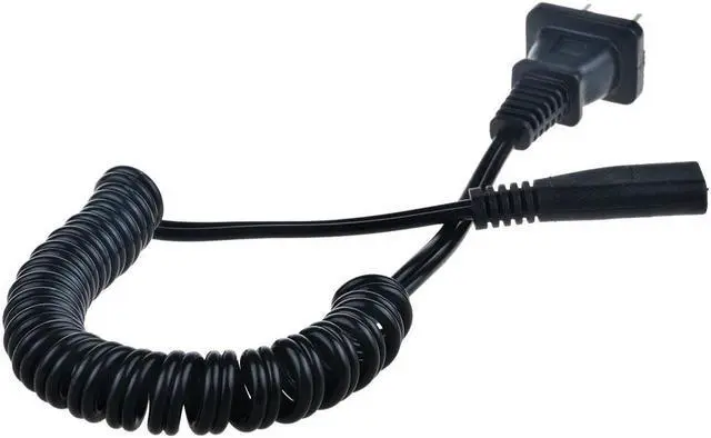 Alt view image 2 of 3 - ABLEGRID AC Power Cord for Philips Norelco T800 / T860 / T900 / T960 / T1000 / T2000 / T3000 / T7500 HP HQ Shavers / T Series Trimmers