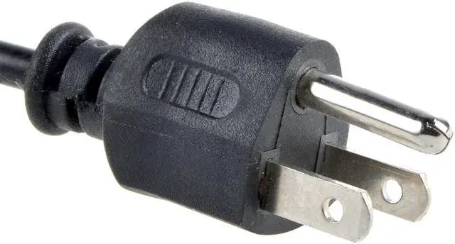 Alt view image 3 of 3 - ABLEGRID 5 Ft 3 Prong Ac Power Cord for LCD Tv Plasma DLP LED Monitor Screen: Vizio Samsung Toshiba Sony Panasonic Lg Philips Viewsonic Dell Hanns-g Monitor, Ps3, Xbox 360, Epson Printer Cable Plug