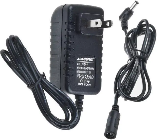 Main image of ABLEGRID AC DC Adapter Power Supply Wall Cable Charger Power Cord+6' Feet Extension Power Cable For VTECH VMOTION LEARNING SYSTEM V-TECH V.MOTION