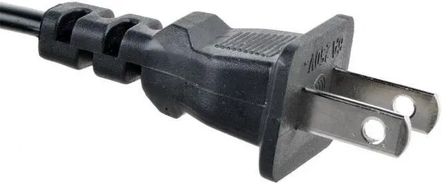 Alt view image 4 of 4 - ABLEGRID 2-prong AC Power Cord Cable Lead For ELECTRONICS RADIO PS2 XBOX PSU