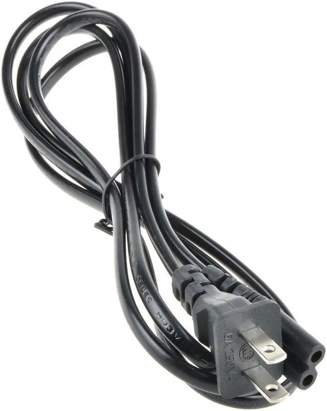 Alt view image 2 of 4 - ABLEGRID 2-prong AC Power Cord Cable Lead For ELECTRONICS RADIO PS2 XBOX PSU