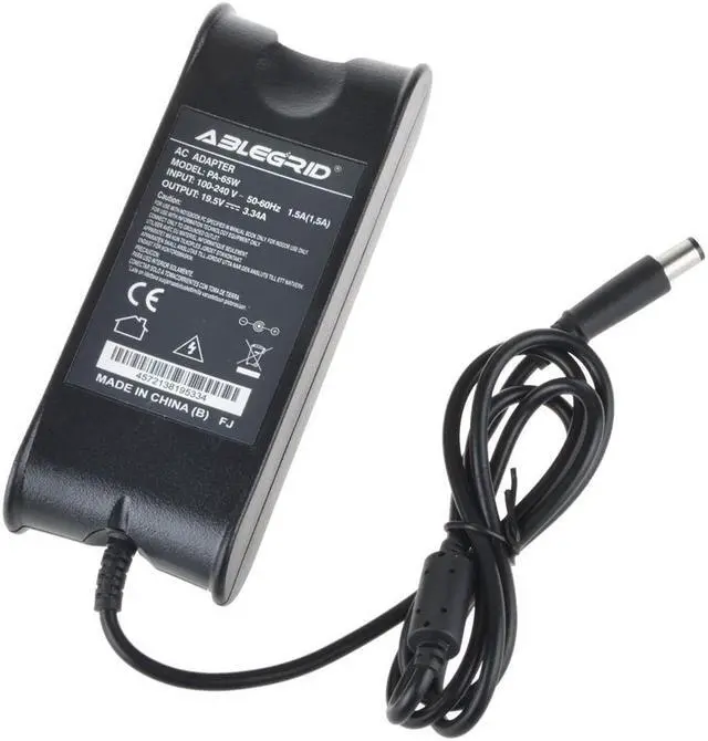 Alt view image 4 of 4 - ABLEGRID 65W Power Adapter Charger For Dell Latitude E6500 E6510 E6520 E6530 Laptop PSU