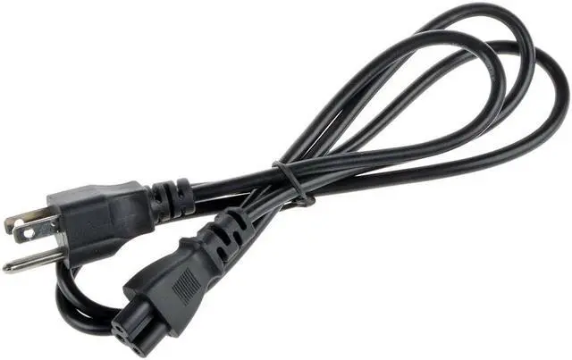 Alt view image 2 of 4 - ABLEGRID 5ft Power Cord US/USA 3 Pin Plug to C5 Clover Leaf CloverLeaf Lead Cable