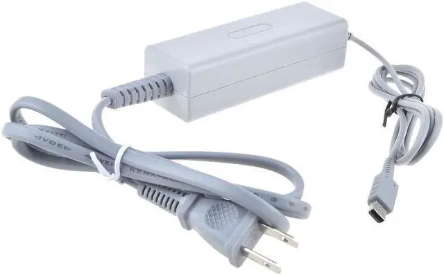 Alt view image 3 of 4 - ABLEGRID US Type Home Wall Charger Adapter Power Supply For Nintendo Wii U Gamepad Grey