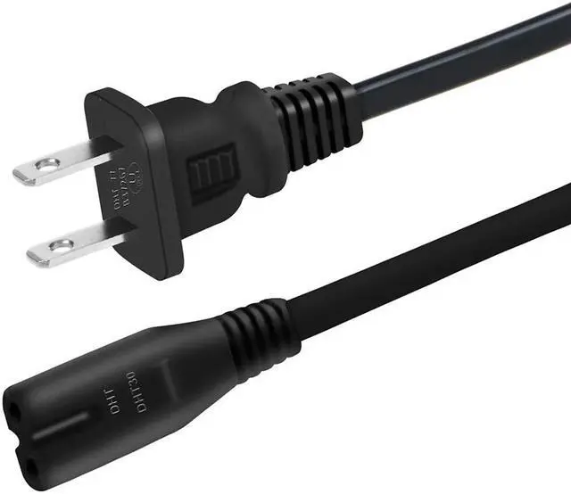 Alt view image 4 of 4 - ABLEGRID 5ft/1.5m UL Listed AC IN Power Cord Outlet Plug Lead For HP Deskjet 6100 6122 6127 All-In-One Inkjet Printer Series