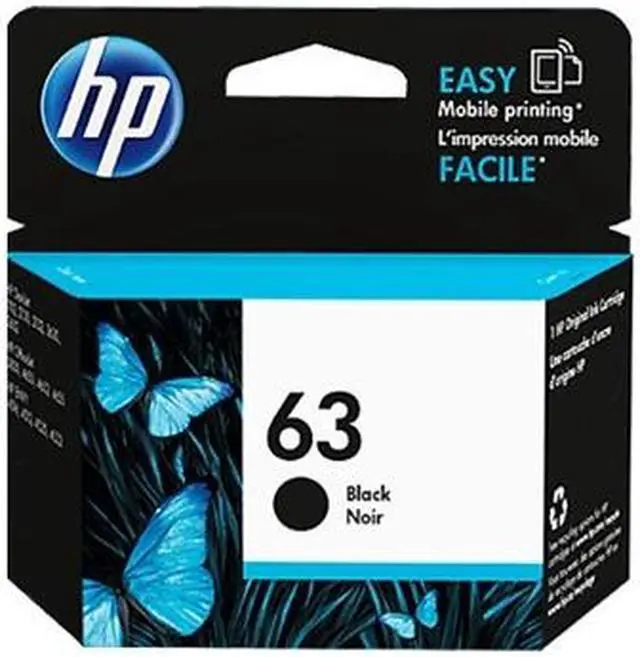 Alt view image 7 of 20 - HP F6U62AN#140 63 Original Ink Cartridge Black
