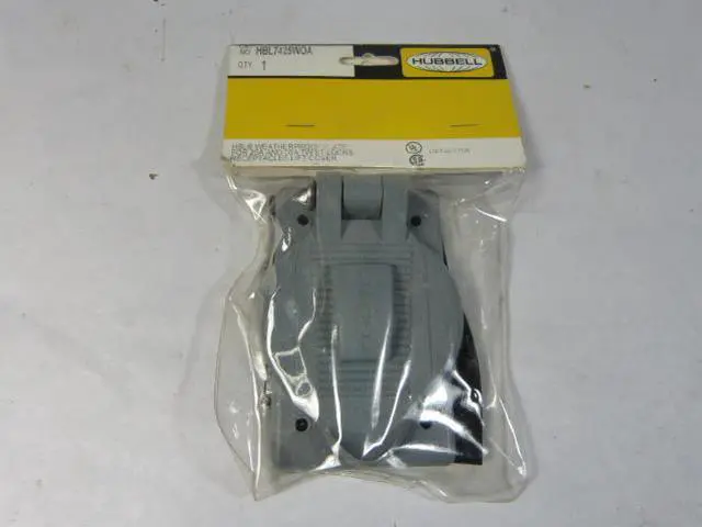 Alt view image 3 of 7 - HUBBELL WIRING DEVICE-KELLEMS HBL7425WOA Weatherproof Cover, FS or FD