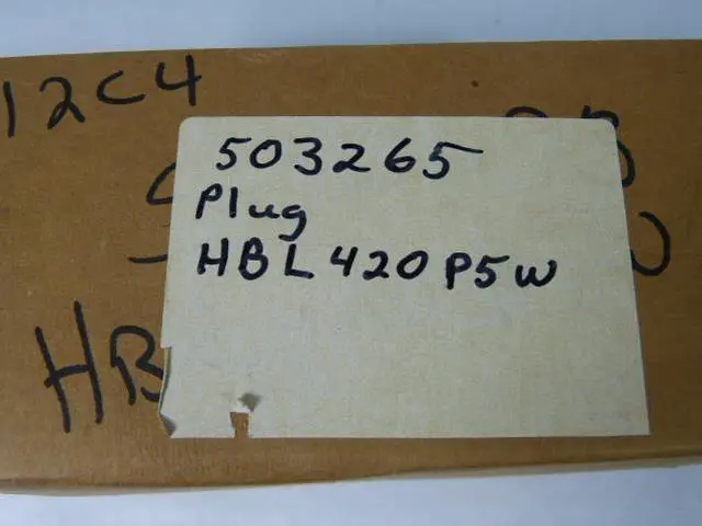 Alt view image 4 of 6 - HUBBELL WIRING DEVICE-KELLEMS HBL420P5W Watertight Pin & Sleeve Plug, 20 A,