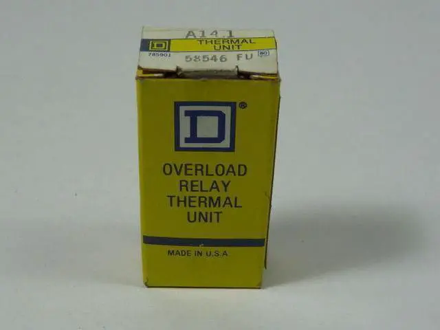 Alt view image 4 of 5 - SQUARE D A14.1 Thermal Unit,9.68 to 9.95A