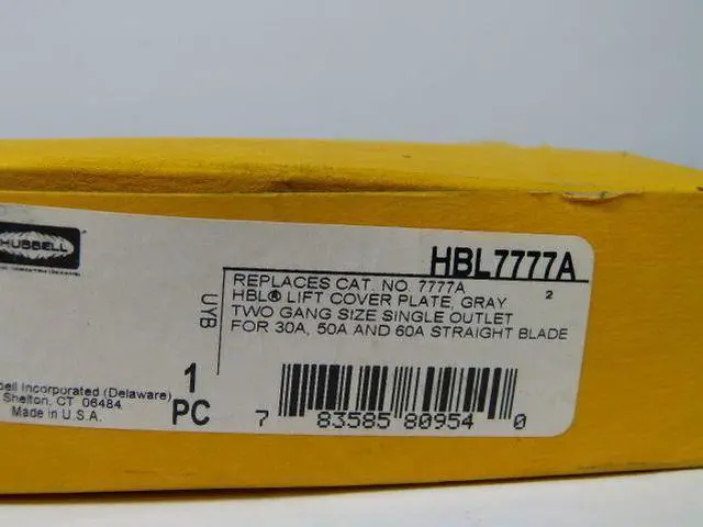 Alt view image 3 of 8 - HUBBELL WIRING DEVICE-KELLEMS HBL7777A 2 -Gang Vertical Weatherproof Cover,
