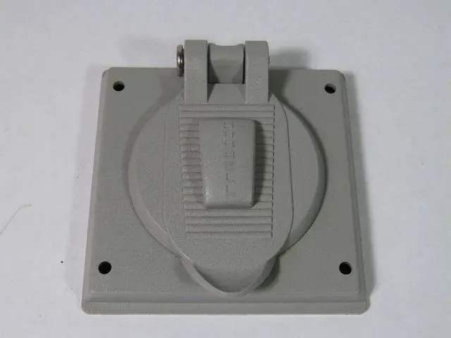 Alt view image 2 of 8 - HUBBELL WIRING DEVICE-KELLEMS HBL7777A 2 -Gang Vertical Weatherproof Cover,