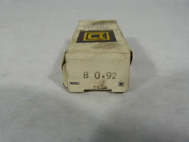 Main image of SQUARE D B0.92 Thermal Unit,0.64 to 0.78A