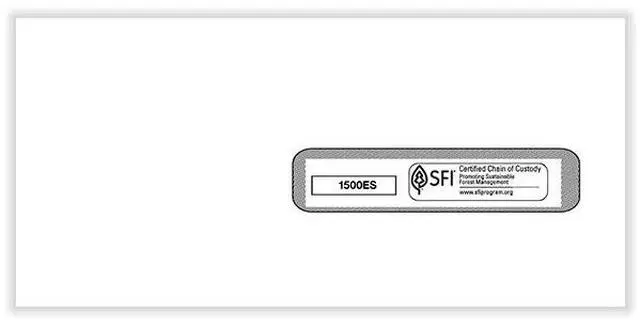 Main image of CMS-1500 #10-1/2 (4-1/2" x 9-1/2") Window Envelope, Self Seal (500/Box)