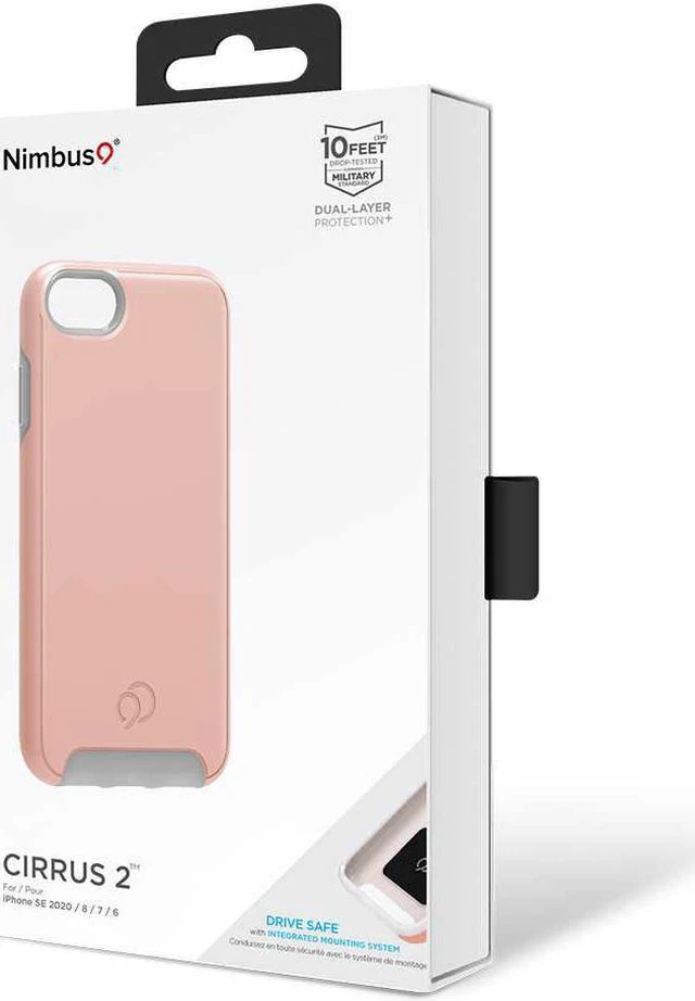 Alt view image 4 of 5 - Nimbus9 Cirrus 2 Case Rose Gold for iPhone SE 2020/8/7/6s/6 Cases