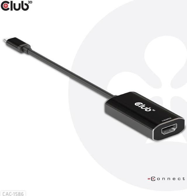 Club3D CAC1586 USB-C Gen2 to HDMI 4K120Hz HDR10 with DSC 1.2