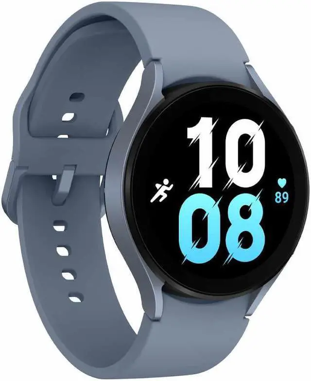 Alt view image 3 of 7 - Samsung Galaxy Watch5 BT (44mm) Blue Wearables