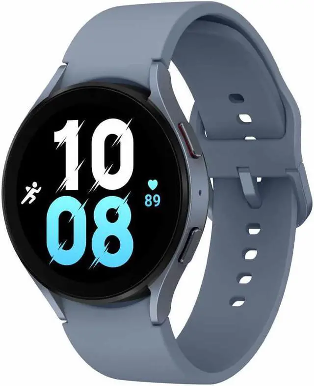 Alt view image 2 of 7 - Samsung Galaxy Watch5 BT (44mm) Blue Wearables