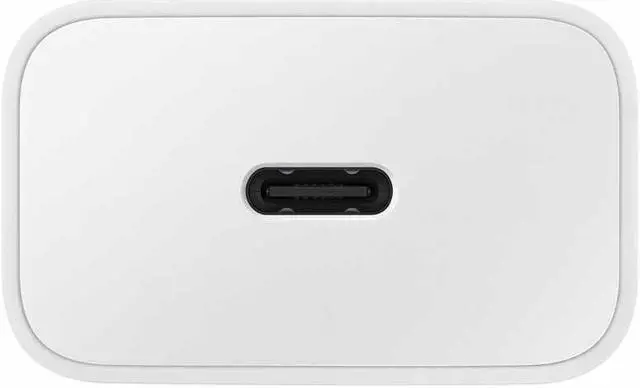 Alt view image 3 of 4 - Samsung Wall Charger with USB-C to USB-C Cable 15W White Wall Chargers
