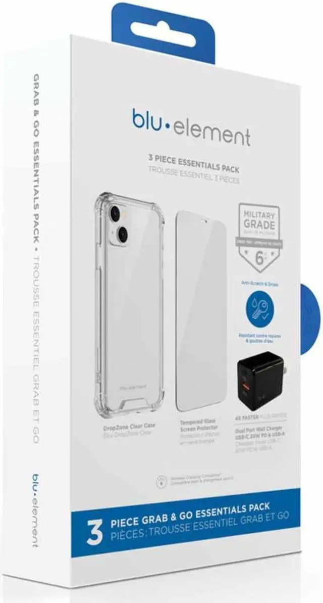 Alt view image 10 of 12 - Blu Element DropZone Rugged Case Clear for Google Pixel 8 Pro Cases