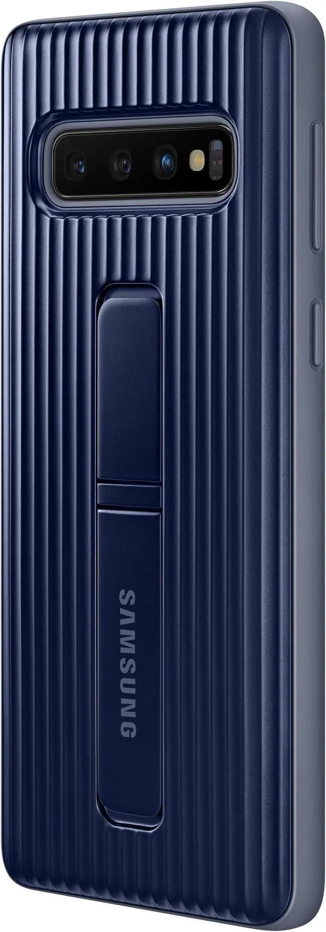 Alt view image 3 of 4 - SAMSUNG Protective Standing Cover Navy for Galaxy S10