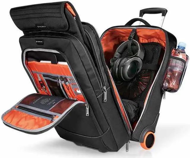 Alt view image 2 of 11 - Everki Titan Laptop Trolley 15 to 18.4 in Black Bags and Sleeves