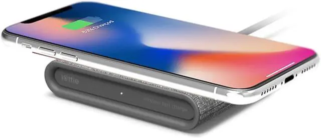 Alt view image 4 of 13 - iOttie iON Wireless Fast Charging Pad Mini - Grey