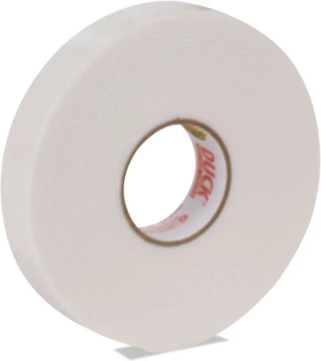 Alt view image 8 of 8 - Duck HU-15-6 Permanent Foam Mounting Tape- 3/4" x 15 ft.- White