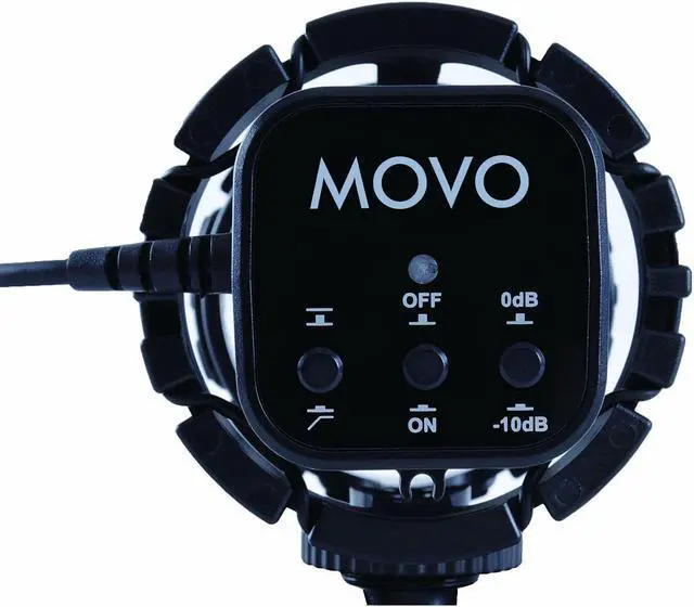Main image of Movo X/Y Stereo Condenser Video Microphone for Nikon D7100, D7000, D5500, D5300, D5200, D3300, D3200, D810, D800, D750, D610, D500, D90, D5, D4, D4S, D3X, DF DSLR Cameras