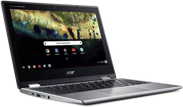 Alt view image 2 of 6 - Chromebook Spin 311 CP311-2H-C04Y w/ Celeron N4100, 4GB, 32GB eMMC, 11.6in HD IPS Touch, 802.11ac, BT, Chrome OS