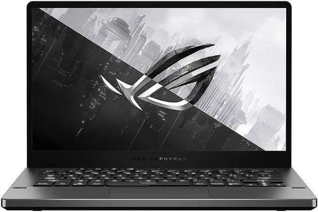 Main image of ASUS ROG GA401IV-DS91-CA 14.0" 120 Hz AMD Ryzen 9 3rd Gen 4900HS (3.00 GHz) NVIDIA GeForce RTX 2060 Max-Q 16 GB Memory 1 TB PCIe SSD Windows 10 Home 64-bit Gaming Laptop