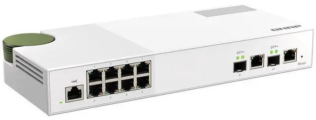 Main image of QNAP QSW-M2108-2C 10-Port Managed Switch w/ 10GbE SFP+ Combo Ports