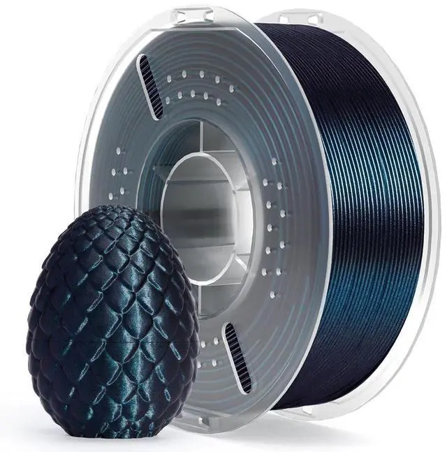 Main image of Elegoo PLA Galaxy Black 1.75mm 3D Printing Filament Spool, 1kg