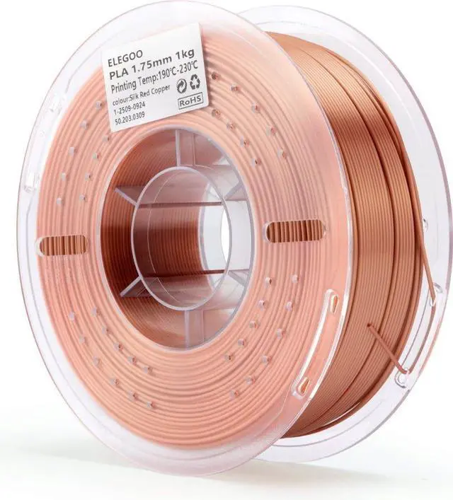 Main image of Elegoo PLA Filament 1kg 1.75mm, Silk Red Copper